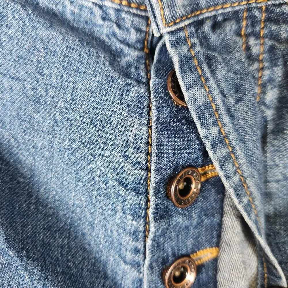 Ted Baker Jean Men's 36x34 Relaxed Fit Denim Button Fly Straight Leg Y2K‎